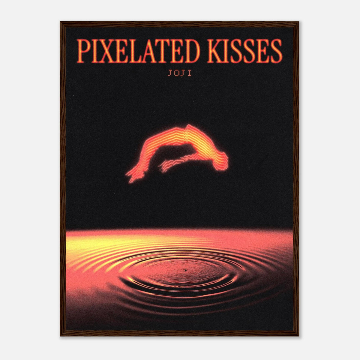 Pixelated Kisses - Art Print - foxrockettstudio