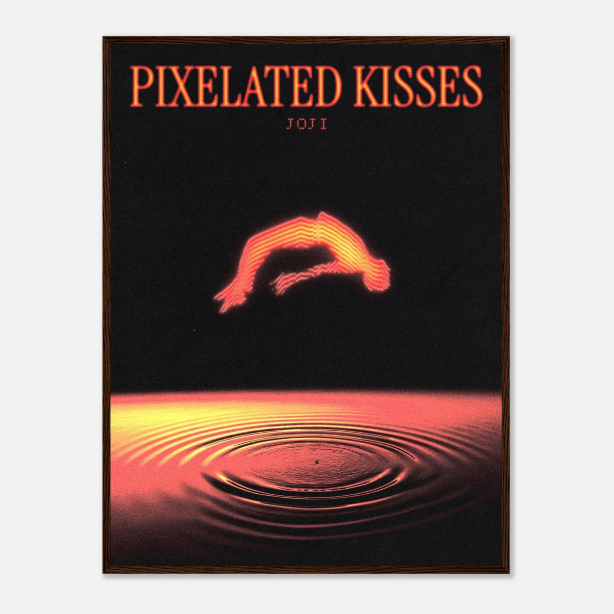 Pixelated Kisses - Art Print - foxrockettstudio