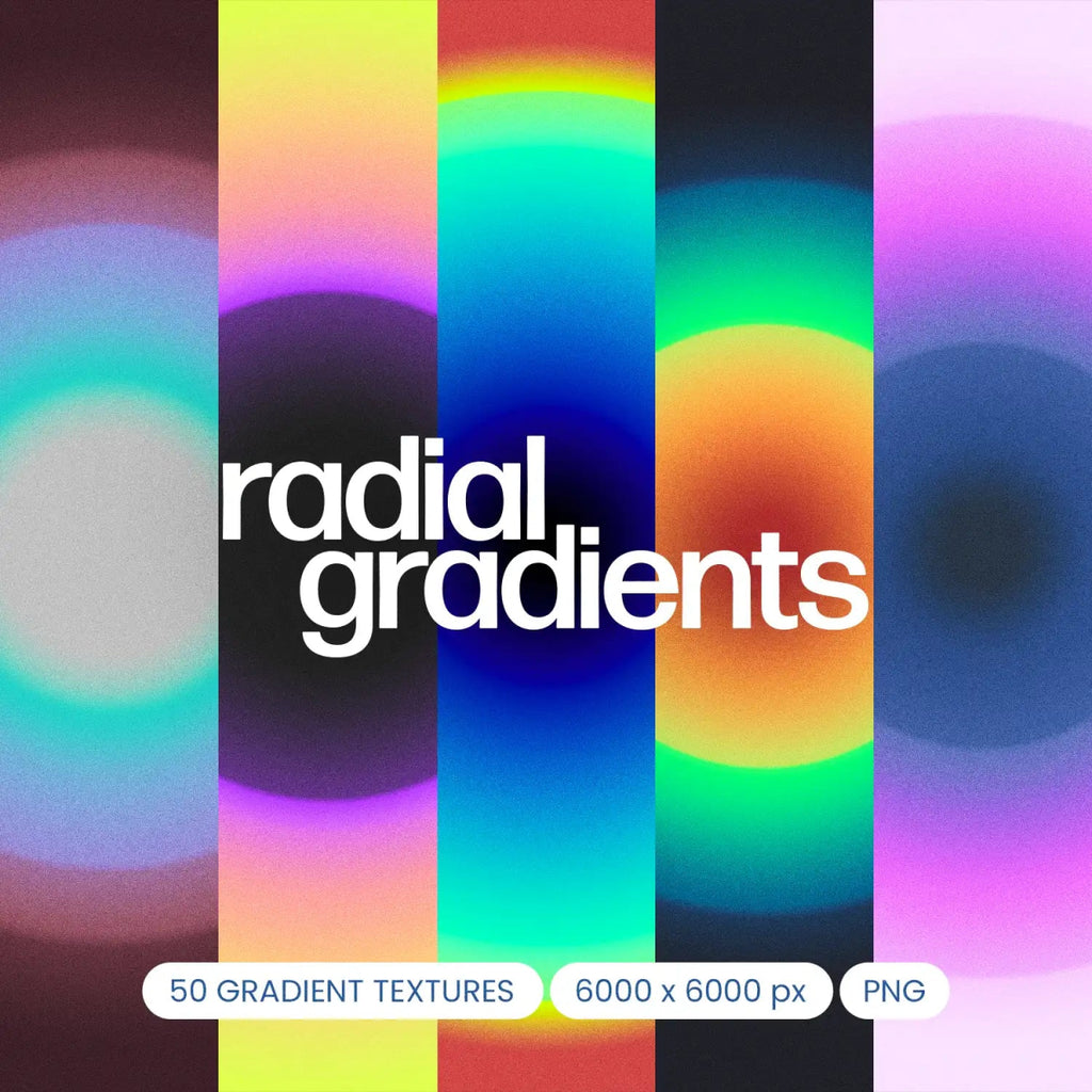 Gradient Files Gradient Texture Bundle – Fox Rockett Studio