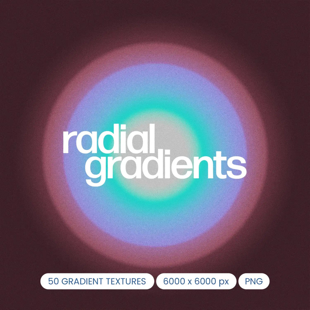 Radial Gradients - foxrockettstudio