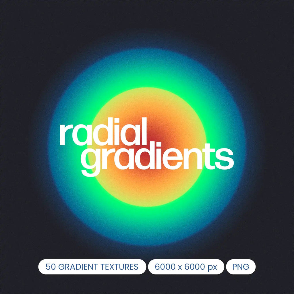 Radial Gradients - foxrockettstudio