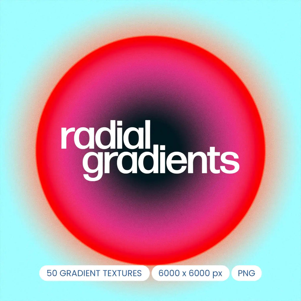 Radial Gradients - foxrockettstudio