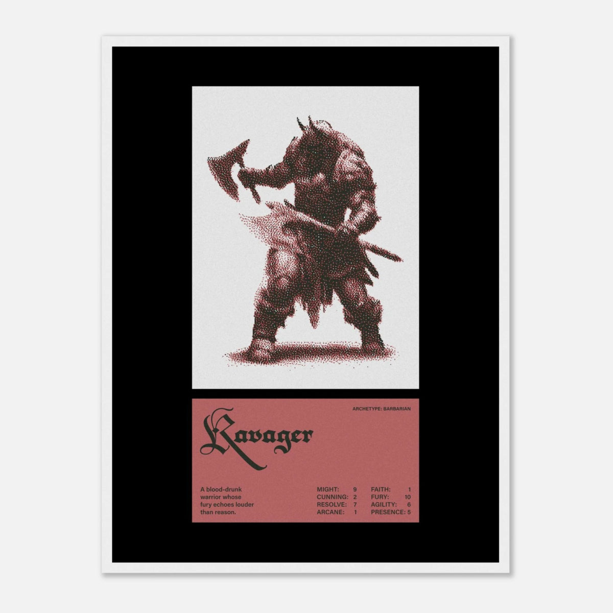 Ravager - Art Print - foxrockettstudio