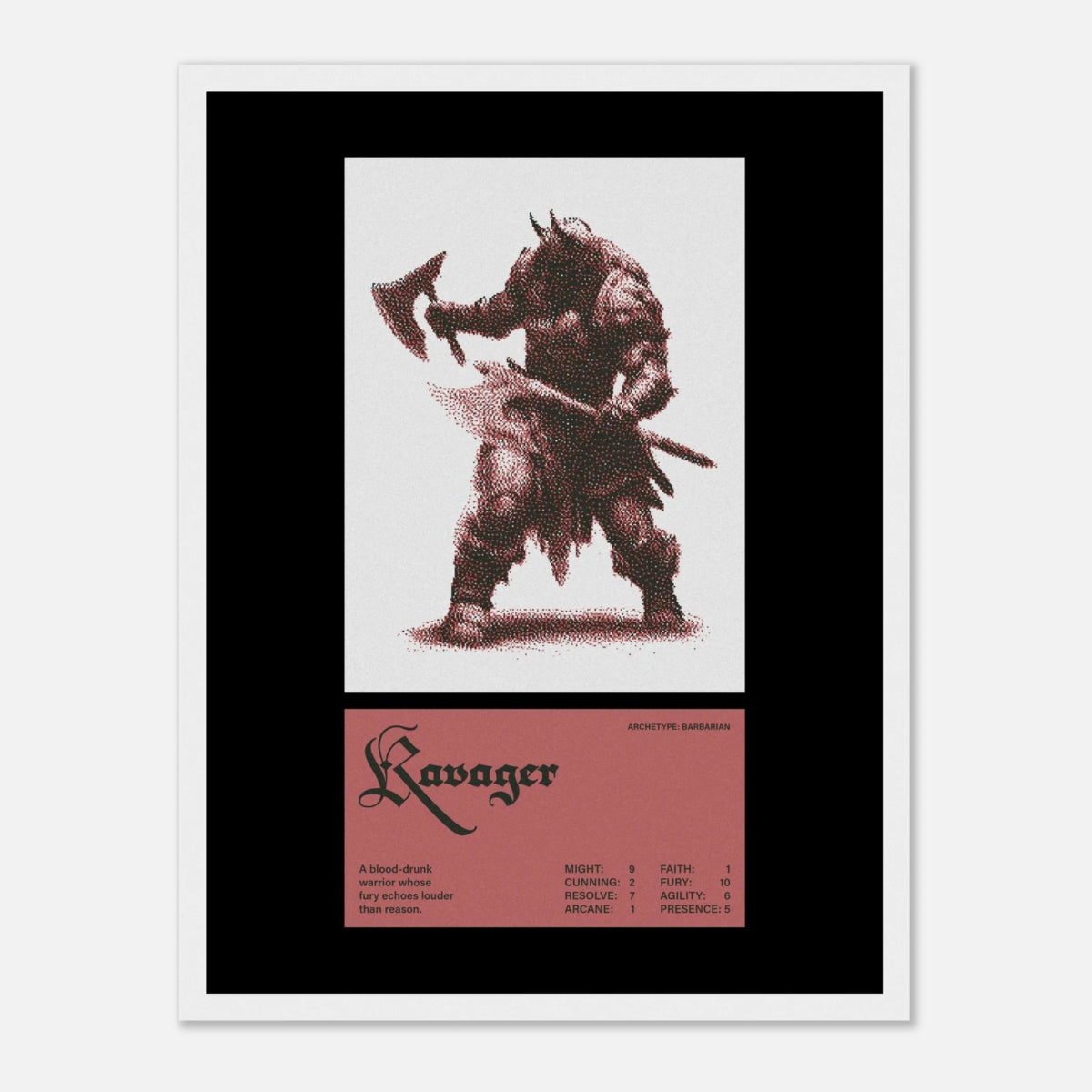 Ravager - Art Print - foxrockettstudio