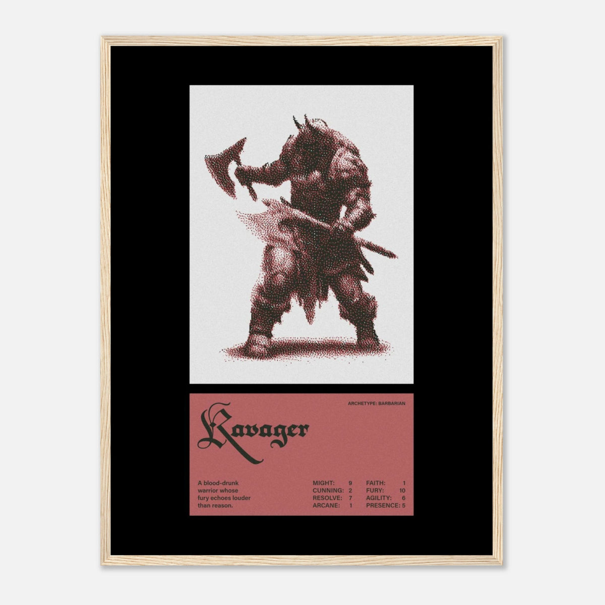 Ravager - Art Print - foxrockettstudio