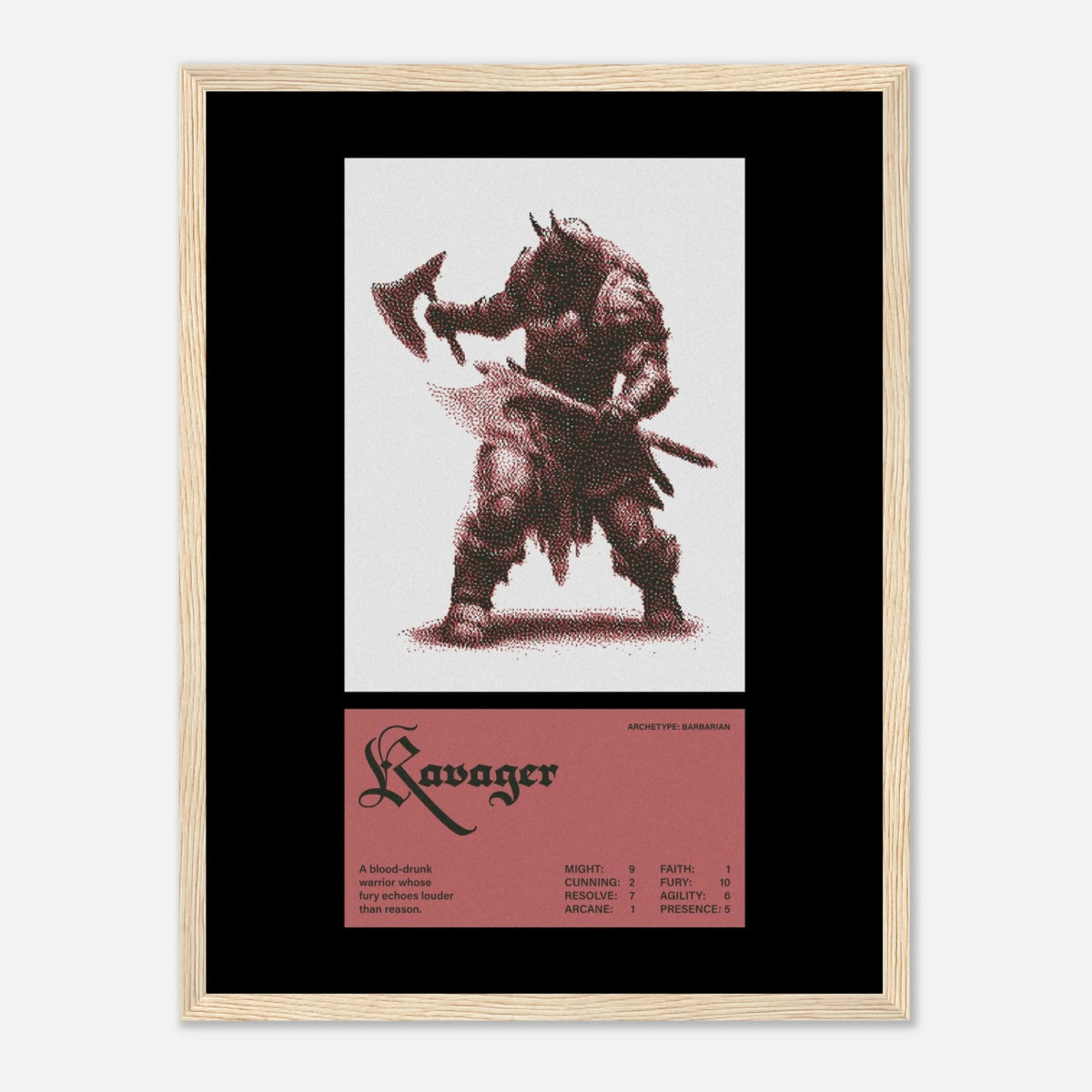 Ravager - Art Print - foxrockettstudio