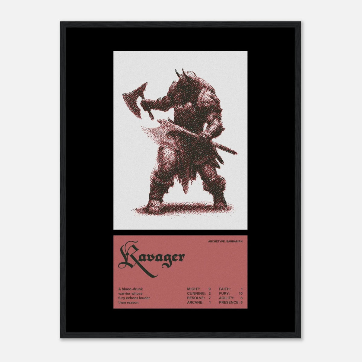Ravager - Art Print - foxrockettstudio
