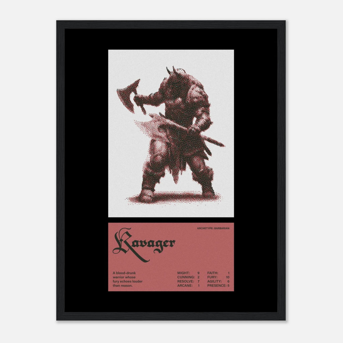 Ravager - Art Print - foxrockettstudio