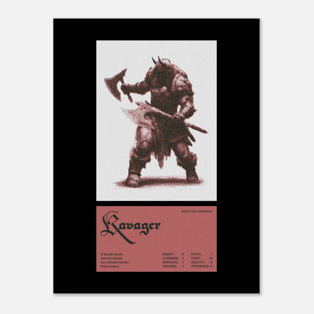 Ravager - Art Print - foxrockettstudio