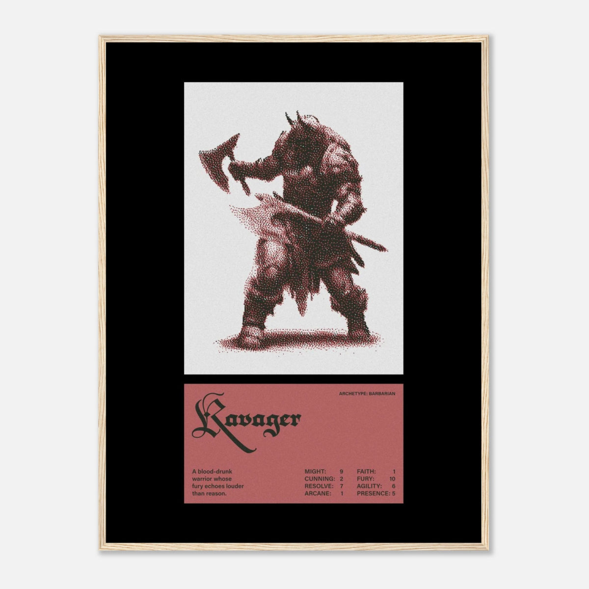Ravager - Art Print - foxrockettstudio