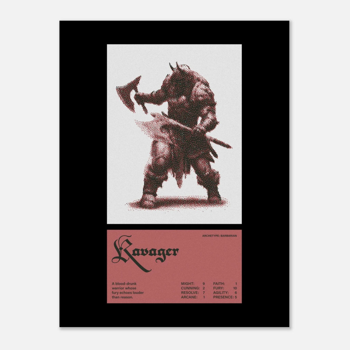Ravager - Art Print - foxrockettstudio