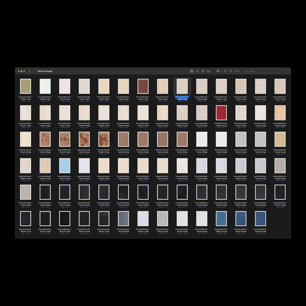 Surface Supply - Textures - foxrockettstudio