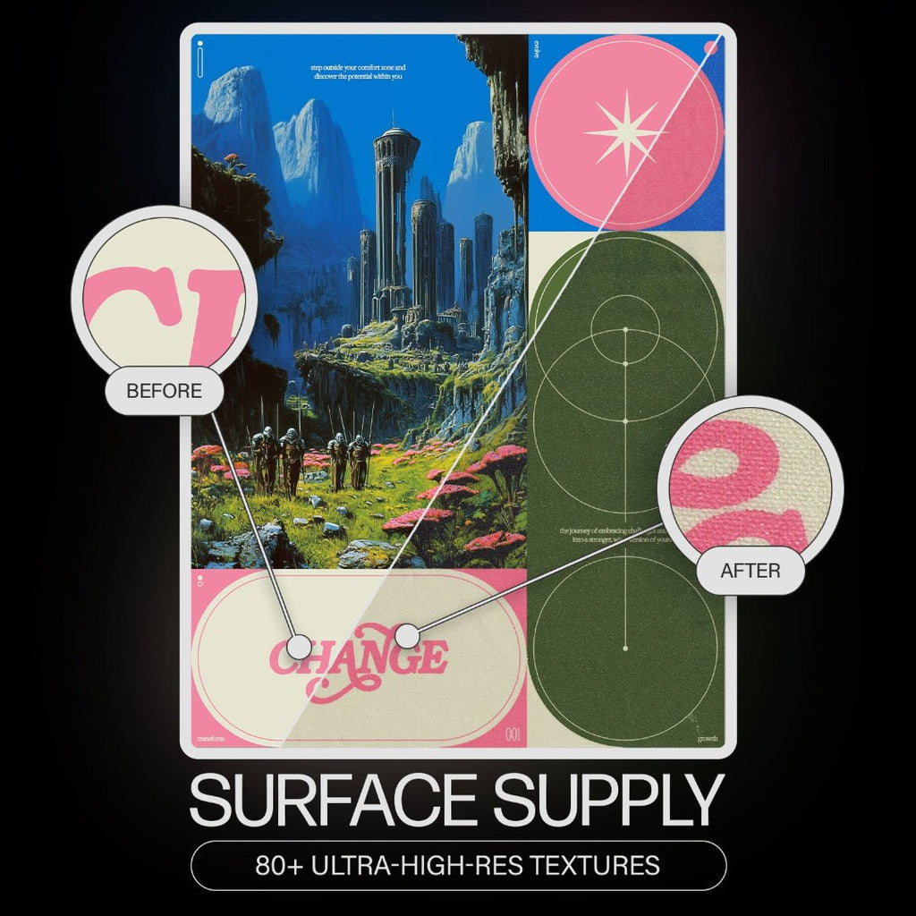 Surface Supply - Textures - foxrockettstudio