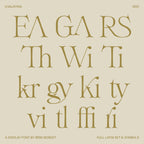 Valkyria Display Font - foxrockettstudio