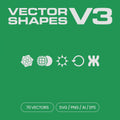 Vector Shape Pack V3 – Fox Rockett Studio