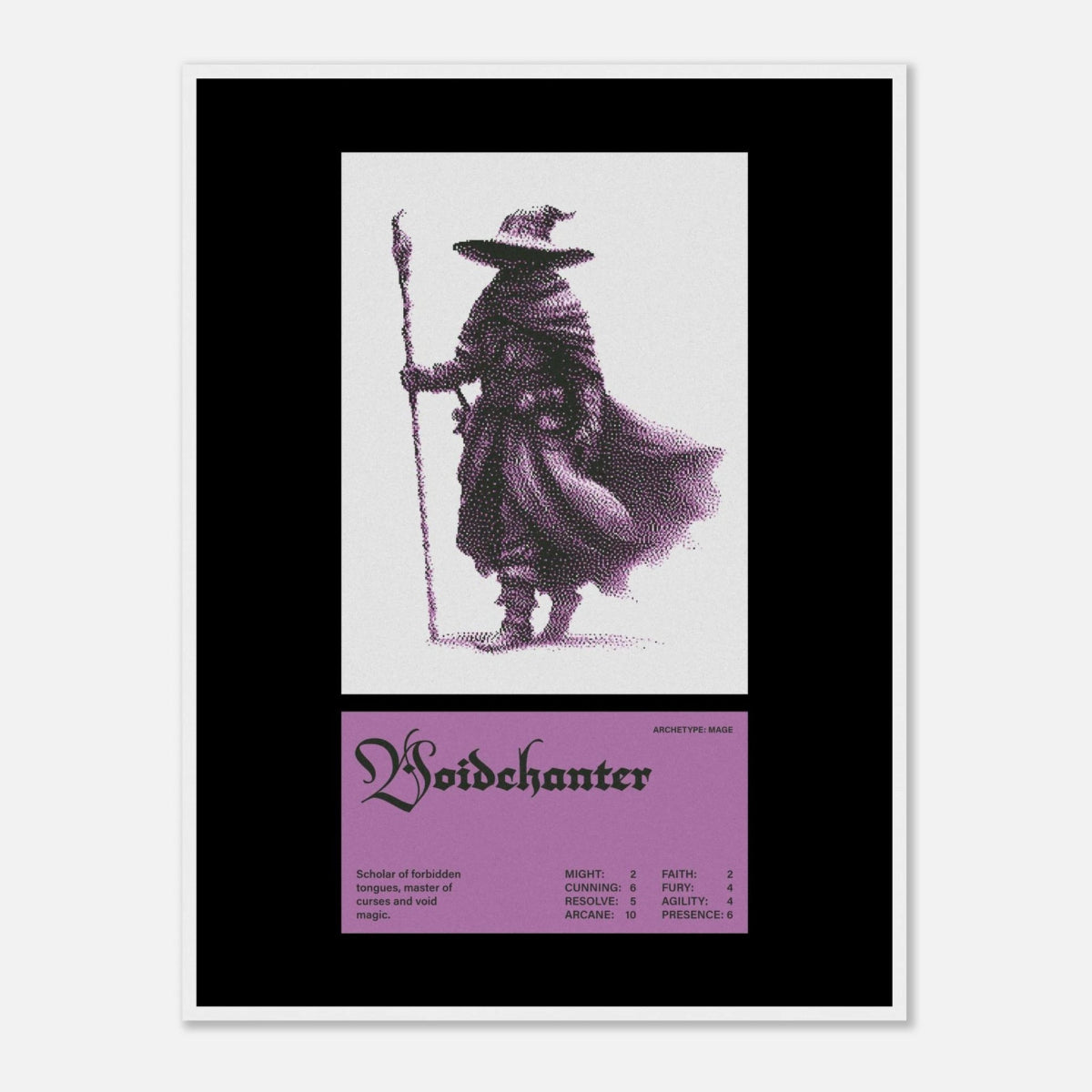 Voidchanter - Art Print - foxrockettstudio