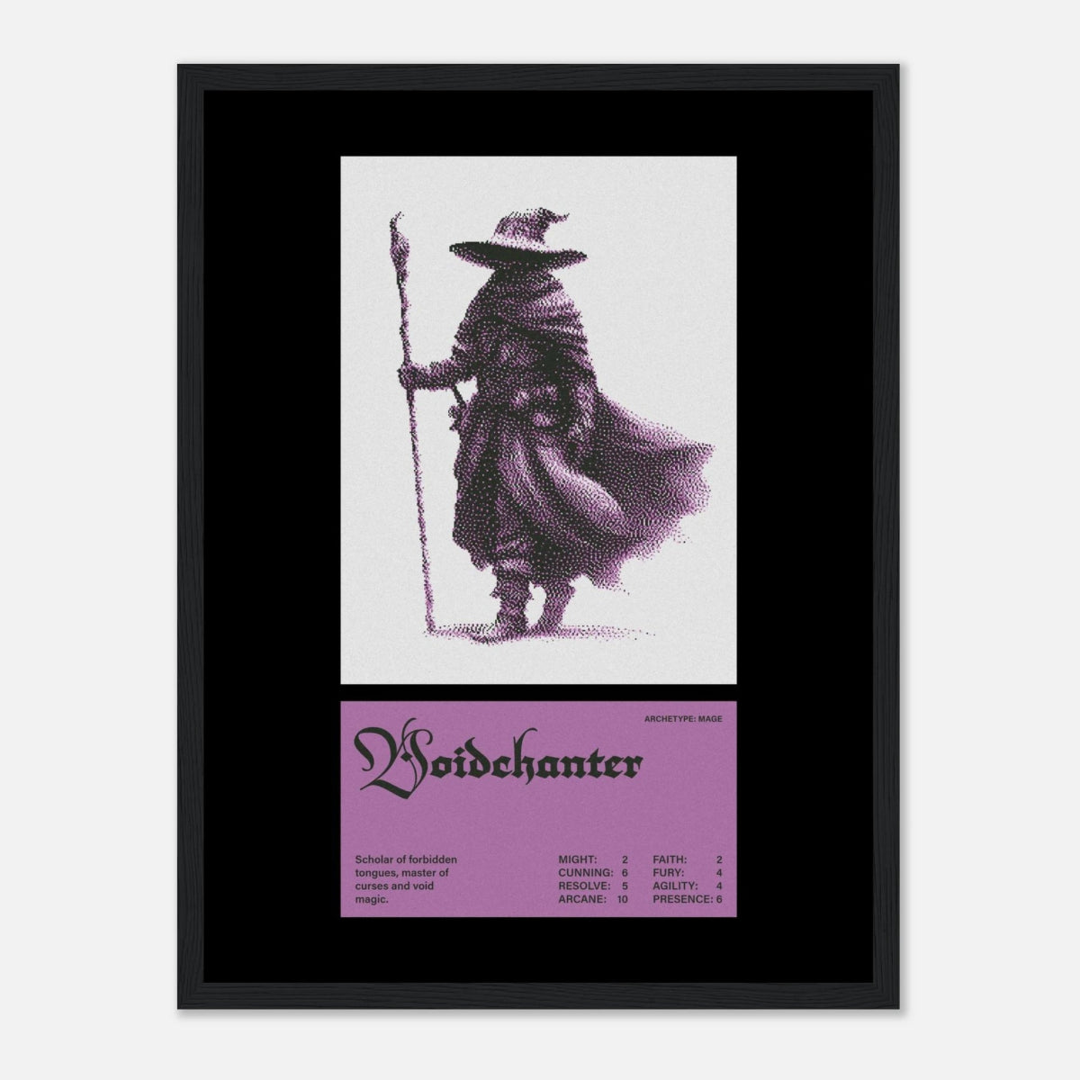 Voidchanter - Art Print - foxrockettstudio