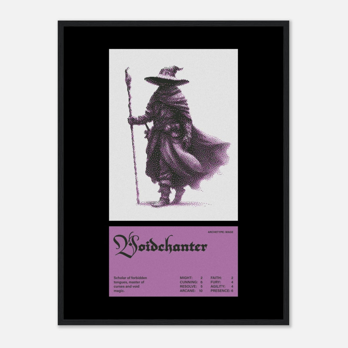 Voidchanter - Art Print - foxrockettstudio
