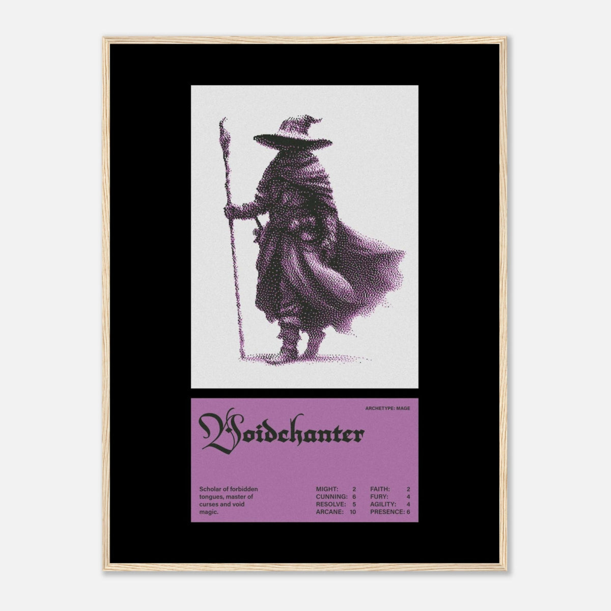 Voidchanter - Art Print - foxrockettstudio