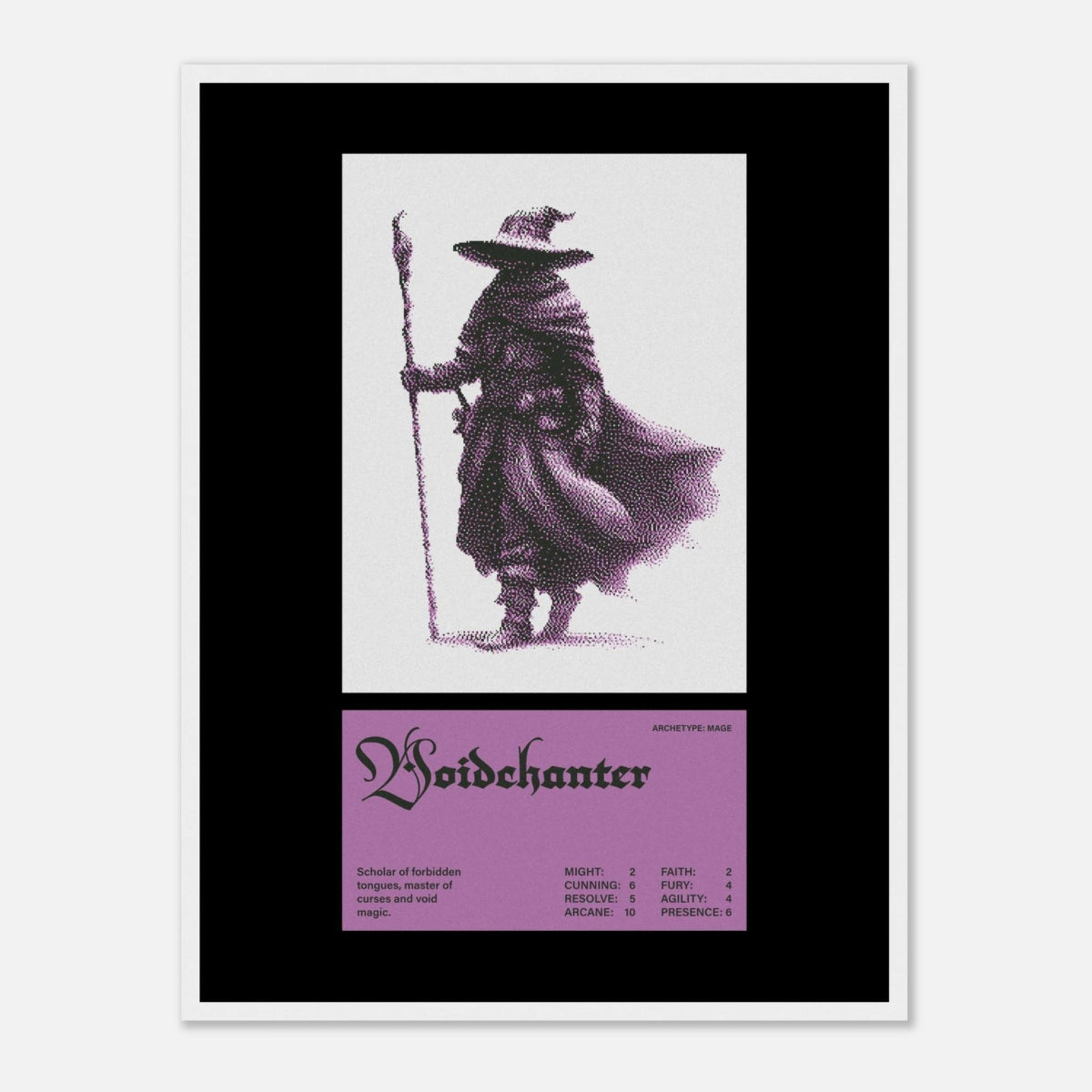 Voidchanter - Art Print - foxrockettstudio