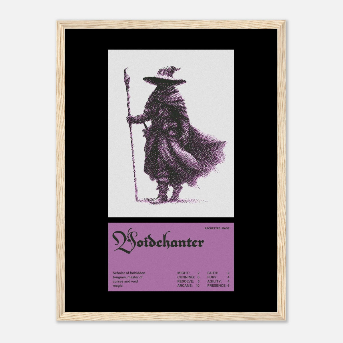 Voidchanter - Art Print - foxrockettstudio