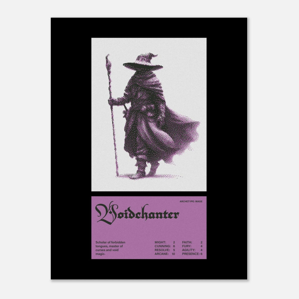 Voidchanter - Art Print - foxrockettstudio