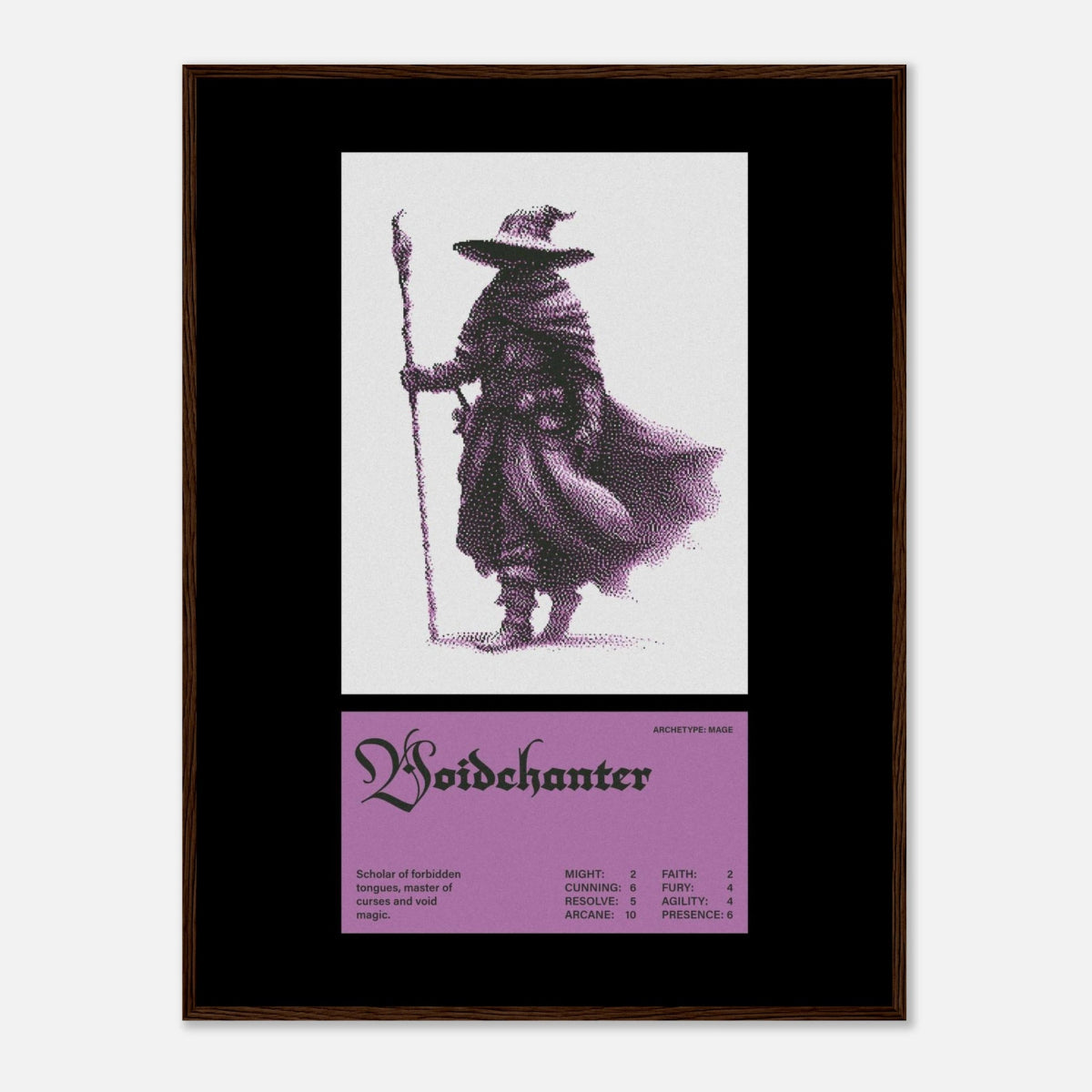 Voidchanter - Art Print - foxrockettstudio